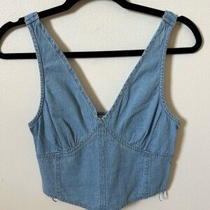 Denim Blue Women's Top